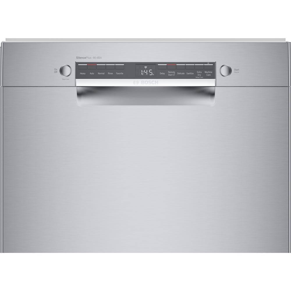 24" Stainless Steel Front Control Smart Built-In Dishwasher