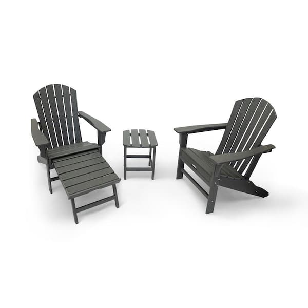 polywood south beach ultimate adirondack chair with hideaway ottoman