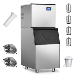 SIMZLIFE 22.2 in. 400 lb./24H Full Size Cubes Freestanding Ice
