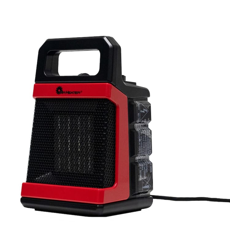 Mr. Heater 1500-Watt 11.6 in. Portable Ceramic Forced Air Electric Heater