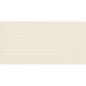 Keystones Unglazed Biscuit 12 in. x 24 in. x 6 mm Porcelain Mosaic Floor and Wall Tile (24 sq. ft. / case)