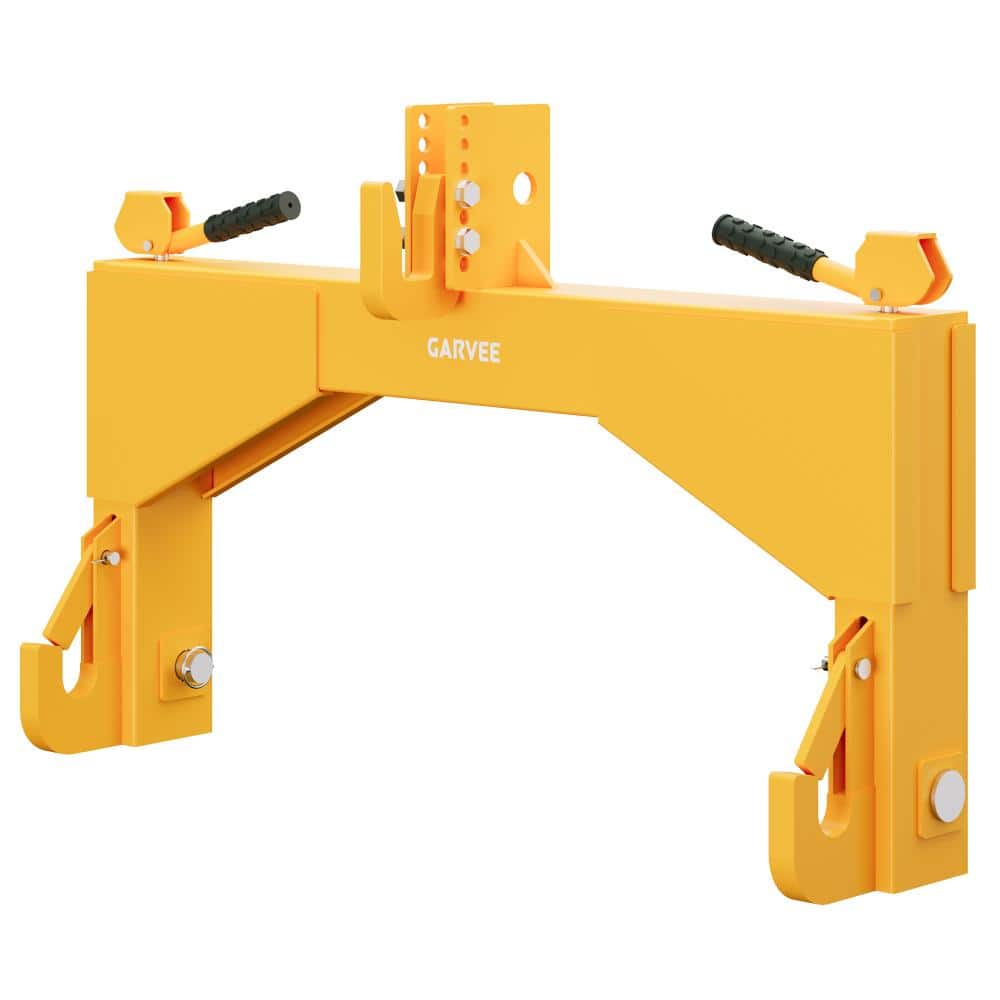 Heavy Duty 4000lbs 3-Point Quick Hitch for Category 2, 5-Level Adjustable Bolt Compatible with Cat 2 Implements price history on PriceWatchPro