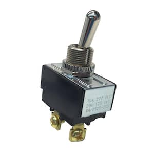 Dpst Toggle Switch Screw 15A @ 277V 