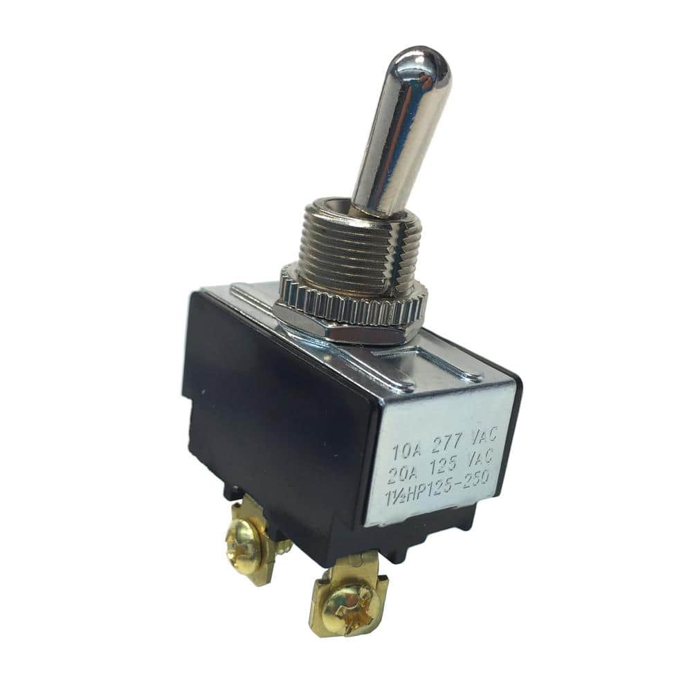2 Terminal Bulk Toggle Switches ON/OFF SPST Brass Casing