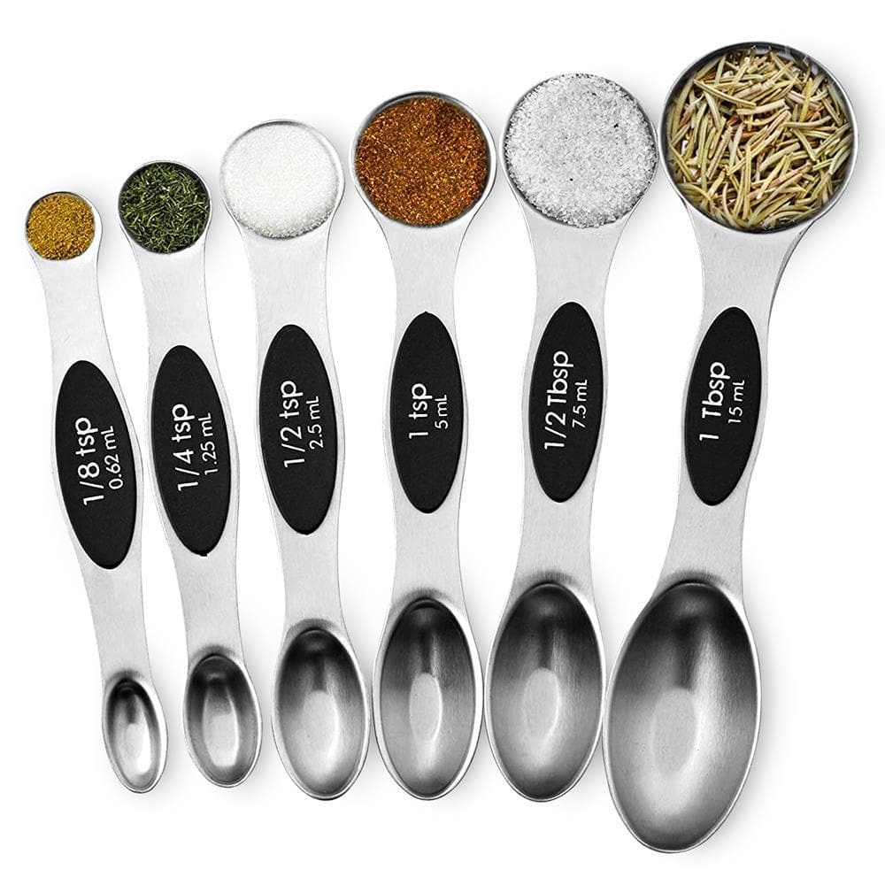 6-Piece Stainless Steel Measuring Spoon Set price history on PriceWatchPro