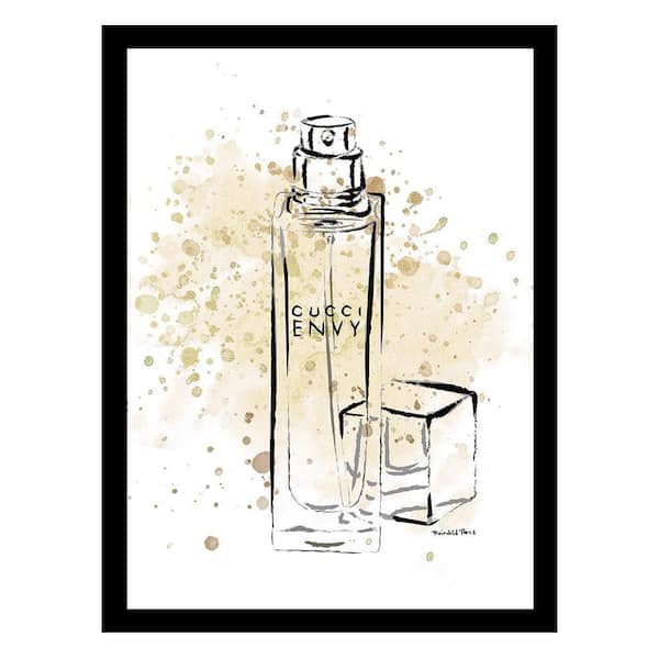 VENICE BEACH Collections Fashion Designer Perfume by Fairchild Paris Framed Graphic Print Abstract Poster Art Print 18 in. x 14 in.