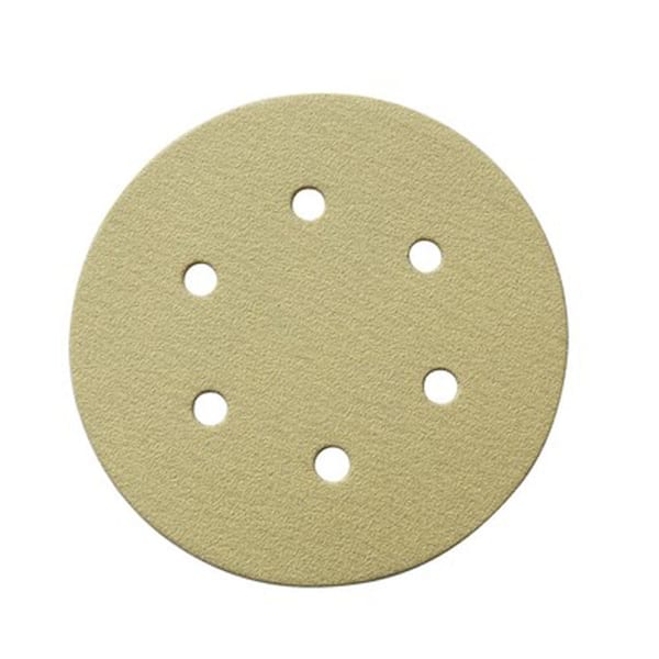 1 box/ 100 discs Wurth Gold 5" PSA Self Adhesive Discs No Holes 500 Grit 