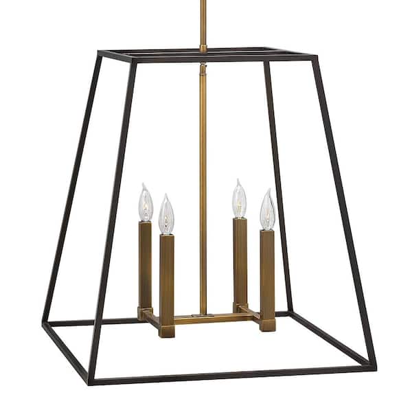 HINKLEY - Fulton Large Open Frame Bronze Pendant Light