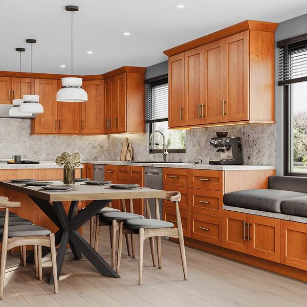 Home Decorators Collection Newport Cinnamon-Stained Plywood Shaker