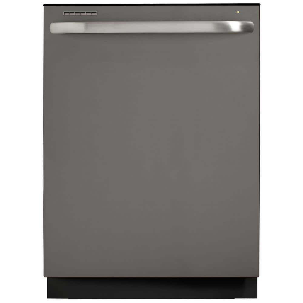 GE Adora Top Control Dishwasher in Slate with Stainless Steel Tub