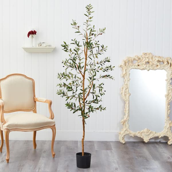 Nearly Natural 5.5 ft. Artificial Olive Tree T1518-V2 - The Home Depot