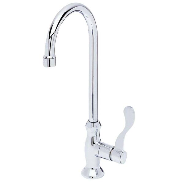 American Standard Heritage Single-Handle Bar Faucet with Brass Wrist Blade Handles in Chrome