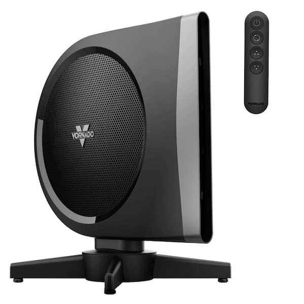 Strata 18 in. 5-Fan Speeds Floor Fan in Black with Oscillation
