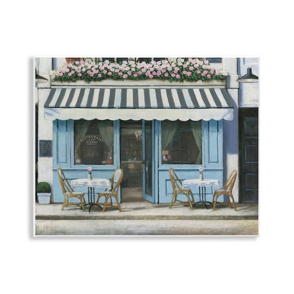 Scenic Restaurant and Bistro by Ani Wierling 1 Piece Unframed Architecture Graphic Art Print 11 in. x 14 in.
