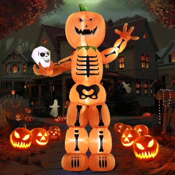 OGETFUUR 8 ft. Halloween Inflatable Blow Up Decorations for