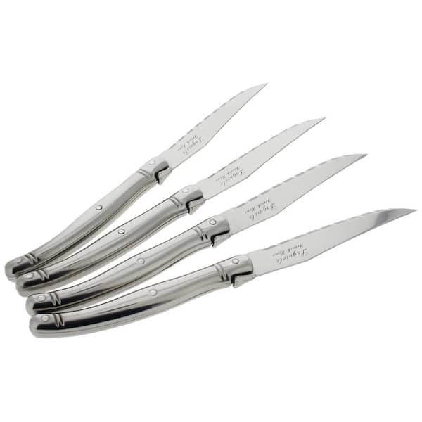 French Home Laguiole 4-Piece Stainless Steel Steak Knives