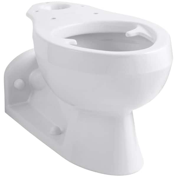 KOHLER Barrington Elongated Toilet Bowl Only in White