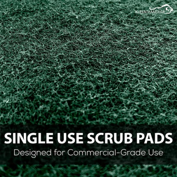 3 in. x 4-1/2 in. Green General Purpose Scrub Sponge Pad (40 per  Box/2-Boxes per Carton)