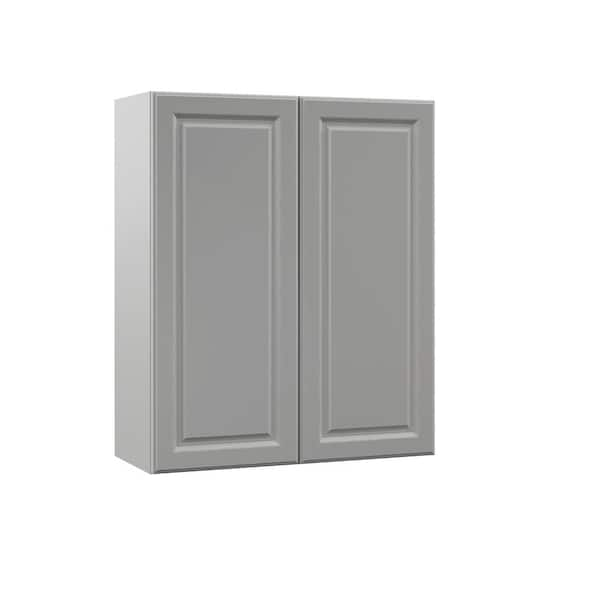 Hampton Bay Designer Series Elgin Assembled 30x36x12 In. Wall Kitchen ...