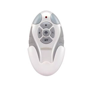 3-Speed Handheld Remote Control with Receiver Non-Reversing, White