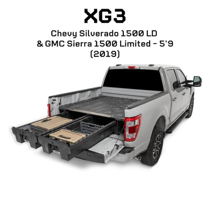 5 ft. 9 in. Pick Up Truck Storage System for GM Sierra or Silverado Classic (2007 - 2018)