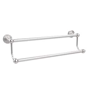 Waverly Place Collection 18 in. Double Towel Bar in Polished Chrome