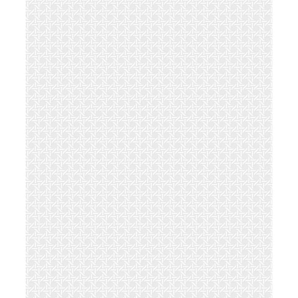 Seabrook Designs 57.5 sq. ft. Off-White Wicker Paintable Paper Unpasted Wallpaper Roll