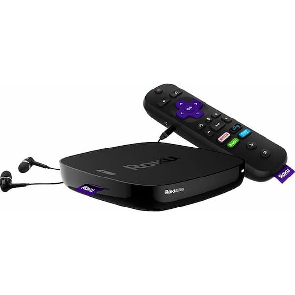 Roku Ultra Streaming Media Player in Black