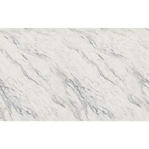 4 ft. x 10 ft. Laminate Sheet in RE-COVER Calcutta Marble with Premium Textured Gloss Finish