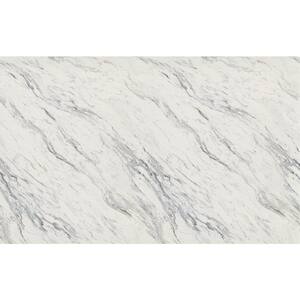 4 ft. x 12 ft. Laminate Sheet in RE-COVER Calcutta Marble with Premium Textured Gloss Finish