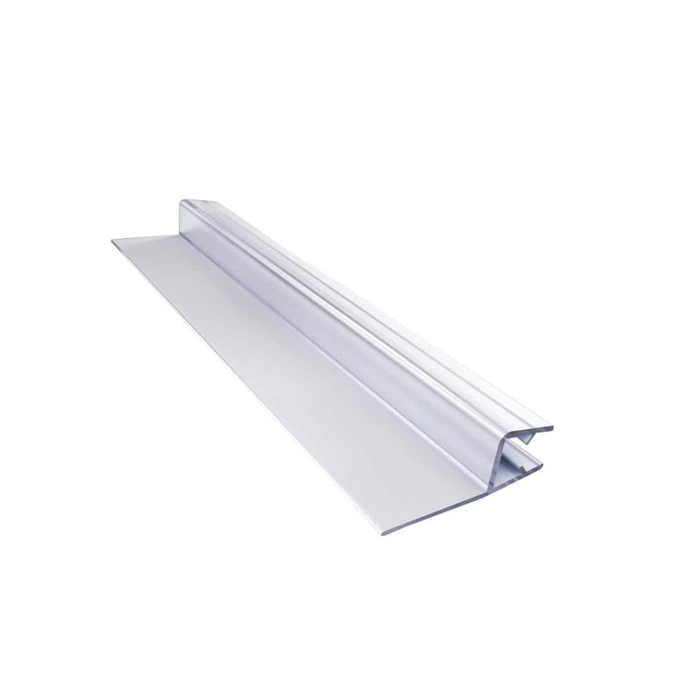 Ｖ−FIN (クリア） DreamLine 76 in. L Clear Vinyl Seal with a Flexible Fin for 1/4 in