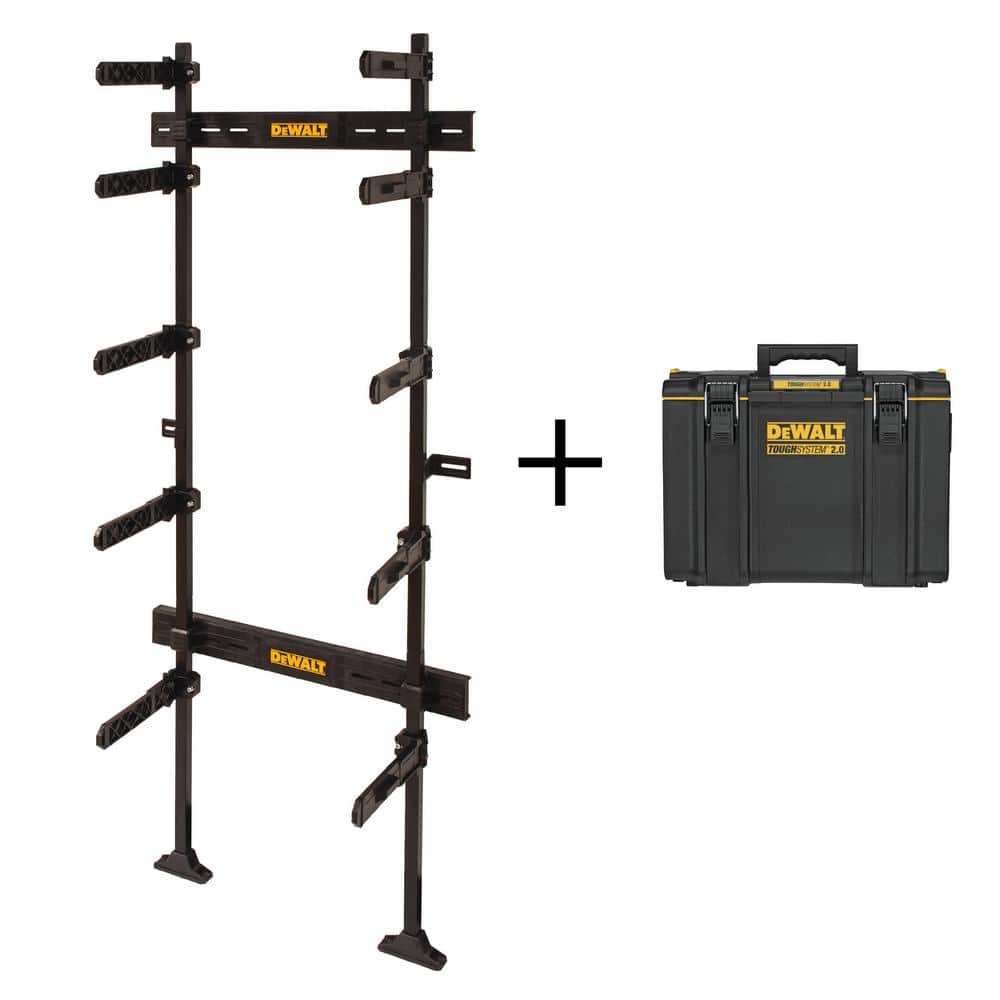 DEWALT TOUGHSYSTEM 25-1/2 in. Workshop Wall Rack Storage System