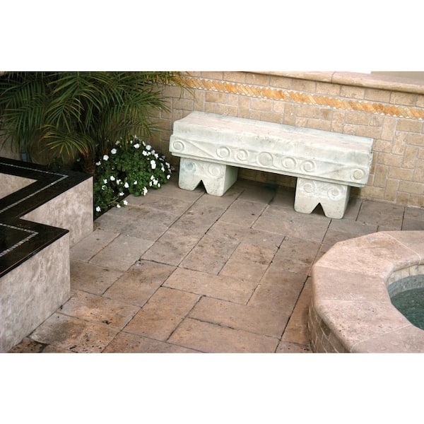 Mediterranean Rustic Chiseled Travertine Tile