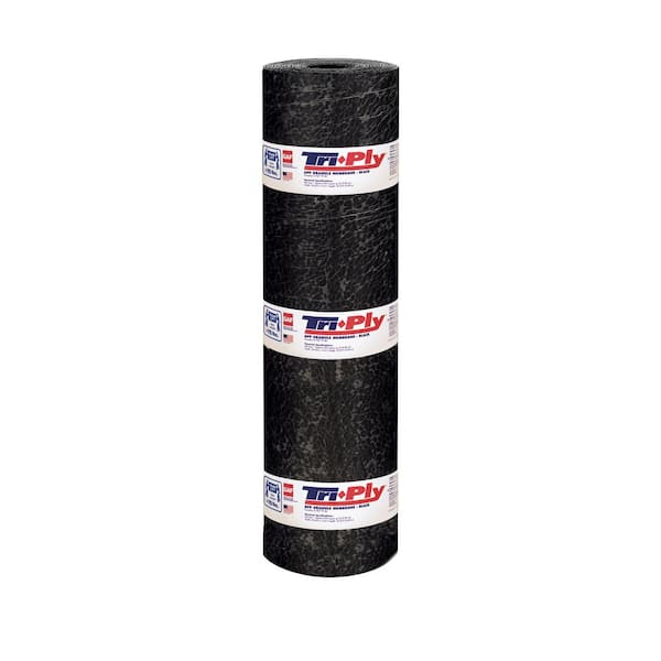 Tri-Ply APP Granular Cap Sheet 3 ft. x 32.25 ft. (100 sq. ft. net) Membrane Roll For Low Slope Roofs in Tan