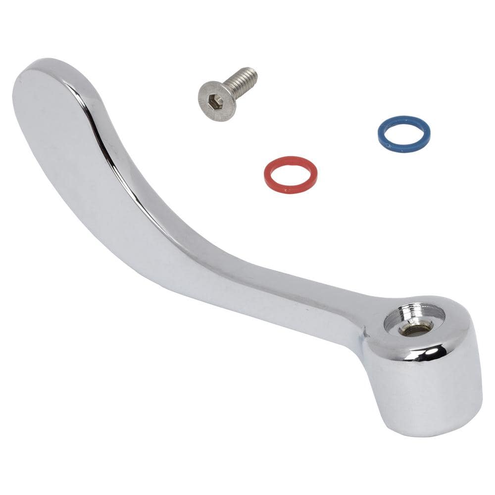Monterrey Lavatory Faucet Wrist Blade Handle, Polished Chrome