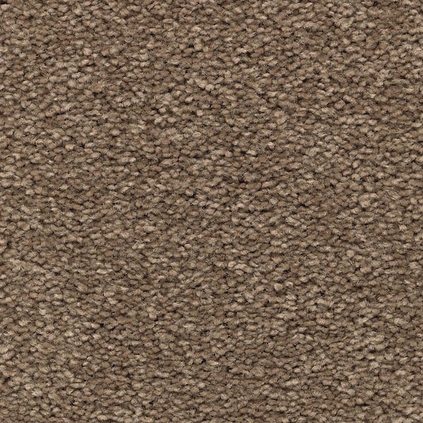 Lifeproof Unblemished I  - Antelope - Brown 45 oz. Triexta Texture Installed Carpet