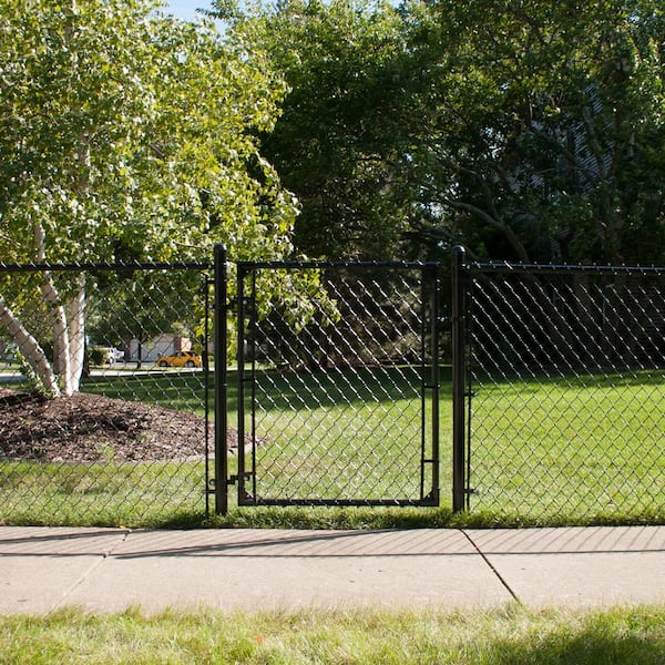 Black Chain Link Fence 8 Foot Tall