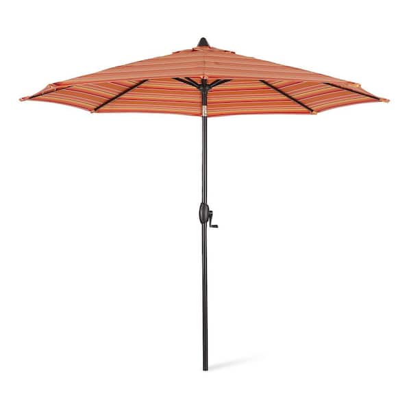 9 ft. Sunbrella Market Patio Umbrella in Dolce Mango
