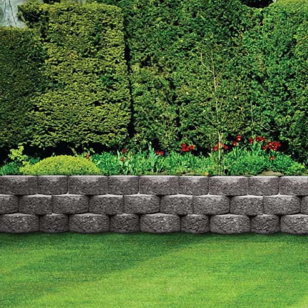 Master Windsor Gray Garden Wall Block 4 in. x 12 in. x 7 in. BC068