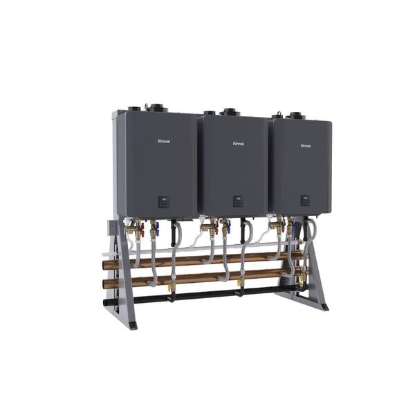 5242【未開封品】 RINNAI リンナイ RCDH-T3501E LPG Rinnai TRS Inline Free Standing 3-Unit Tankless Water Heater