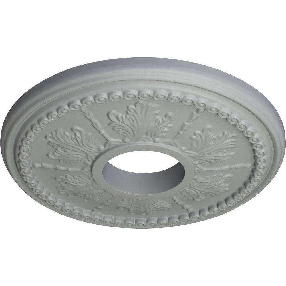 Primed White 26.5" Round Ceiling Medallion