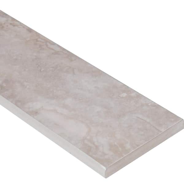 Bernini Camo Bullnose 3 in. x 18 in. Polished Porcelain Stone Look Wall Tile (15 lin. ft. /Case)