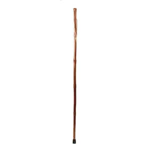 48 in. Free Form Iron Bamboo Walking Stick in Red