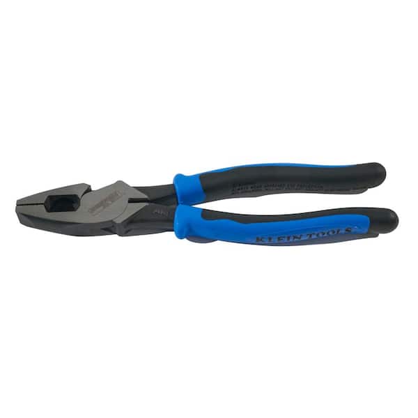 Klein Tools 9 in. Journeyman High Leverage Side Cutting Pliers for
