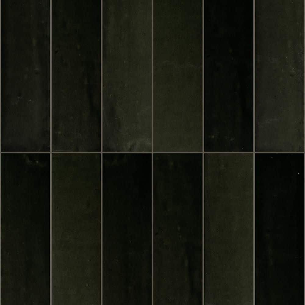 Radiance Dusk Til Dawn Glossy Glazed Ceramic Wall Tile, 2.5 in. x 8 in. (10.76 sq. ft./case) price history on PriceWatchPro
