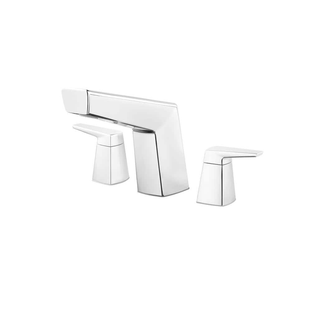 Arkitek 2-Handle Deck-Mount Roman Tub Faucet Trim Kit Polished Chrome (Valve Not Included) price history on PriceWatchPro