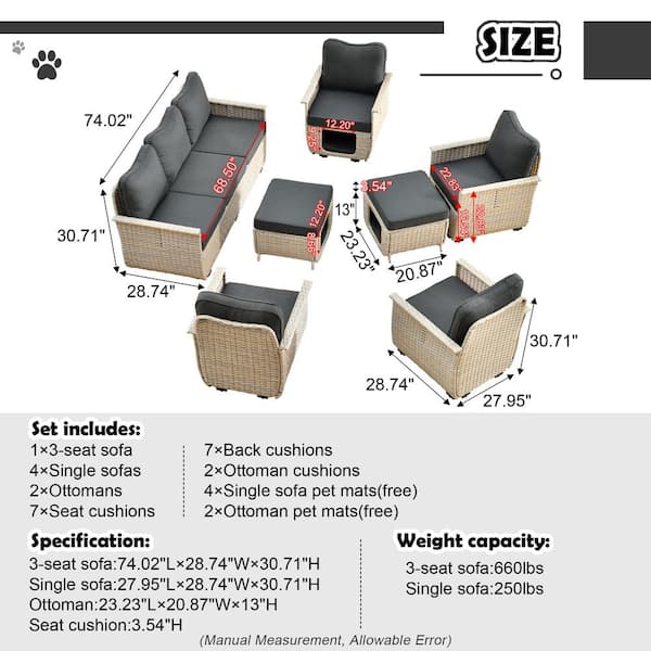 Agio Park Falls 4-piece Deep Seating