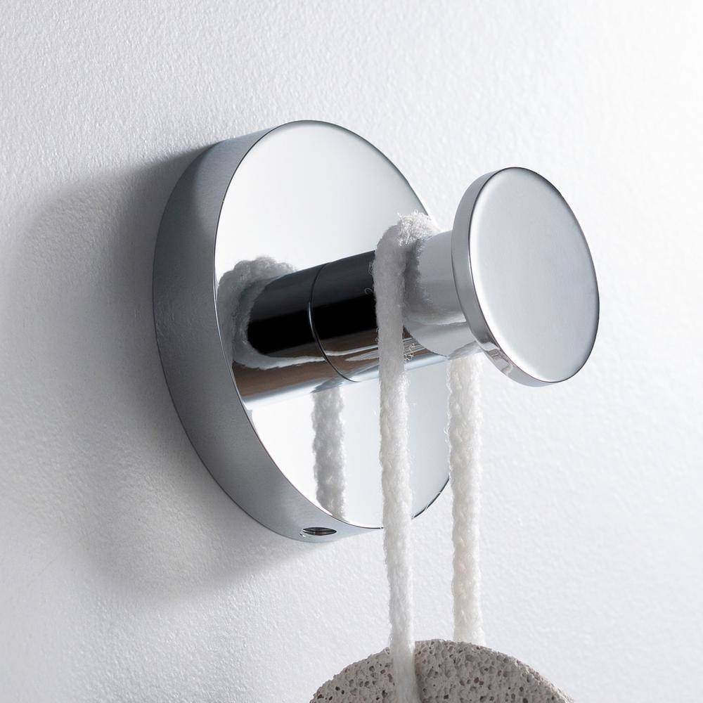 Elie Chrome Finish Wall Mounted Towel Hook
