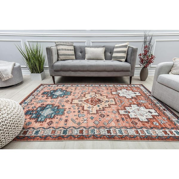 Boston Brick 2 X 8ft. Indoor Area Rug