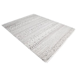 Thomas Bohemian Gray 10 ft. x 14 ft. Area Rug